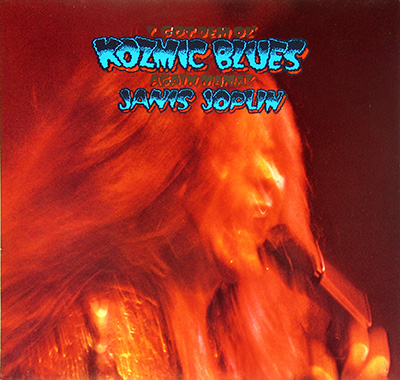 JANIS JOPLIN - I Got 'em old Kozmic Blues again Mama ( Red Record Label)  album front cover vinyl record